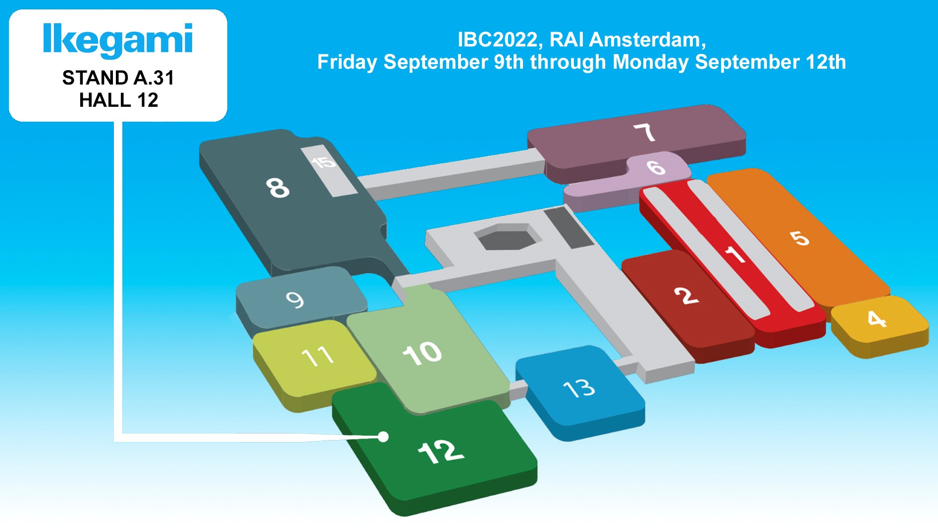 IBC 2022 Hall Plan